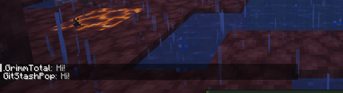 Chat showing Bedrock and Java players together