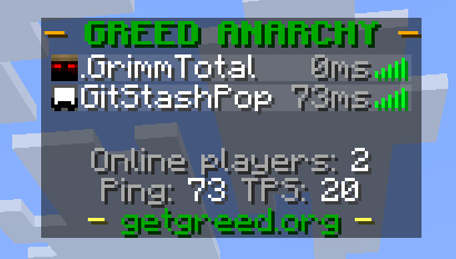 Players from both Java and Bedrock in the same tab menu